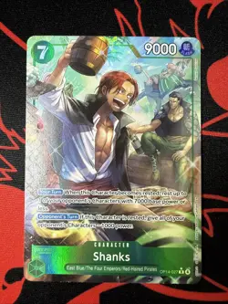 Shanks OP14-027 Alt Art | One Piece TCG OP14 Azure Sea's Seven - Image 1