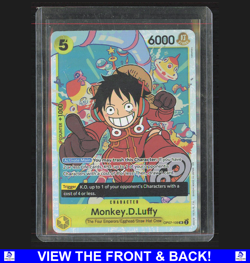 Monkey.D.Luffy 2025 One Piece The Best Vol 2 PRB 02 Holo Super Rare OP07 109 - Image 1