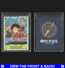 Monkey.D.Luffy 2025 One Piece The Best Vol 2 PRB 02 Holo Super Rare OP07 109 - Image 3
