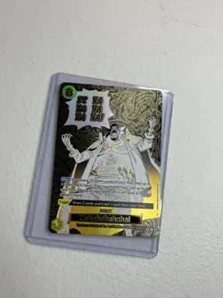 Bandai One Piece CCG Zehahahahaha! OP16-116 Marshall D. Teach Alt Art Foil - Image 3