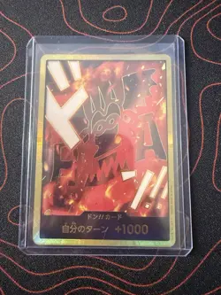 GOLD DON!! SET ONE PIECE CARD GAME Japanese - Dragon, Perona, Caesar, Robin - Image 3