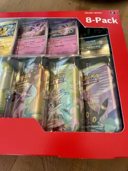 Pokemon Prismatic Evolutions 8 Mini-Tins with Promo Cards - Image 4