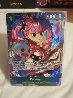 Perona Alternate Art OP12-034 Legacy of the Master Foil NM Condition - Image 1