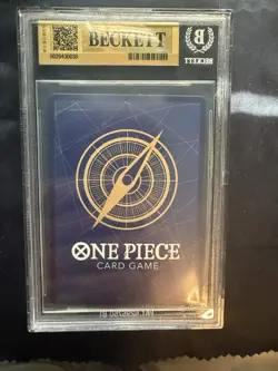 ONE PIECE OP16-116 ZEHAHAHAHAHA! ALTERNATE ART BGS 10 PRISTINE - Image 2