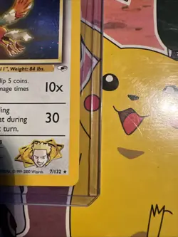 Pokemon TCG Lt. Surge's Fearow Gym Heroes 1st Edition Holo Rare #7/132 NM - Image 4