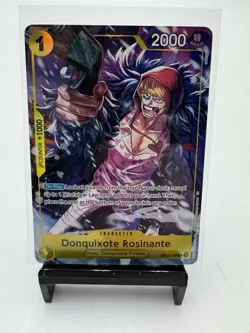 Donquixote Rosinante OP12-108 One Piece Illustration Promo Alt Art NM Pack Fresh - Image 1