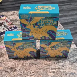 Pokemon TCG Mega Evolution Ascended Heroes Elite Trainer Box Lot of 3 English - Image 1