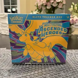 Pokemon TCG Mega Evolution Ascended Heroes Elite Trainer Box English 2025 - Image 1