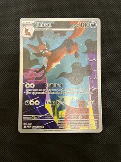Thievul 092/084 M5: Pitch Black Illustration Rare Pokemon TCG English Prerelease - Image 1