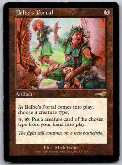 Belbe's Portal 127 Rare The List Reprints Magic: The Gathering Lightly Played - Image 1