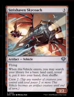 Strixhaven Skycoach 252 Uncommon Secrets of Strixhaven Magic: The Gathering NM - Image 1