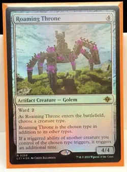 Wizards of the Coast Roaming Throne 258 Lost Caverns of Ixalan Rare Regular EN - Image 1