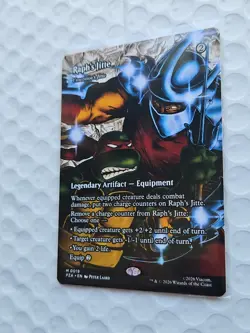 Raph's Jitte (Borderless) TMNT, Magic the Gathering, MTG **NEW** - Image 5