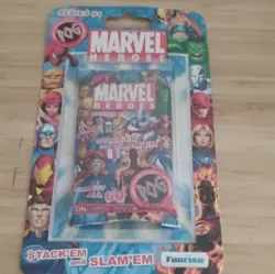 Funrise Marvel Heroes Series #1 POG Sealed Booster Pack 7 Cards Spider-Man 2006 - Image 1