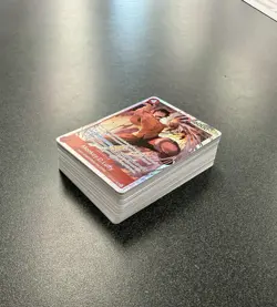 One Piece TCG | 60 Card Lot Various Halos Super Rares Leaders Uncommons Commons - Image 1