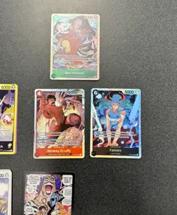 One Piece TCG | 60 Card Lot Various Halos Super Rares Leaders Uncommons Commons - Image 4