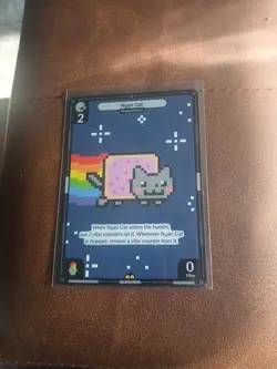 Vibes TCG Nyan Cat - NON-FOIL - Legend of the Lils Card # 151 2025 - Image 1