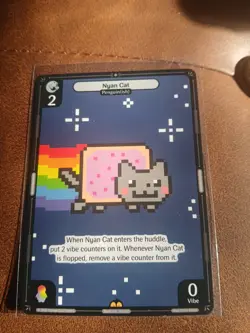 Vibes TCG Nyan Cat - NON-FOIL - Legend of the Lils Card # 151 2025 - Image 4