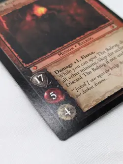 LOTR TCG The Balrog Durin's Bane Promo Card 0P10 - Image 3
