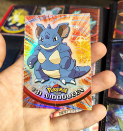 Topps TV Animation Edition Nidoqueen #31 English Pokemon Card Holo - Image 1
