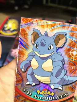 Topps TV Animation Edition Nidoqueen #31 English Pokemon Card Holo - Image 3