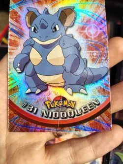 Topps TV Animation Edition Nidoqueen #31 English Pokemon Card Holo - Image 5