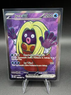 Jynx ex 191/165 Ultra Rare Full Art 151 Pokemon TCG Card NM - Image 1