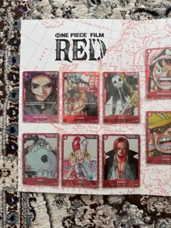 ONE PIECE CARD GAME Premium Card Collection ONE PIECE FILM RED edition English - Image 4