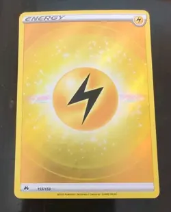 ⚡ Pokemon Card Lightning Energy Crown Zenith Rare MT Holo Foil 155 👑 - Image 1