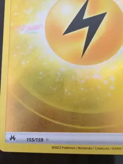 ⚡ Pokemon Card Lightning Energy Crown Zenith Rare MT Holo Foil 155 👑 - Image 2