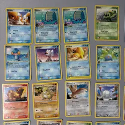 Vintage Pokemon Card Lot 30 Cards WOTC DP Platinum HGSS Commons Uncommons Bulk - Image 3