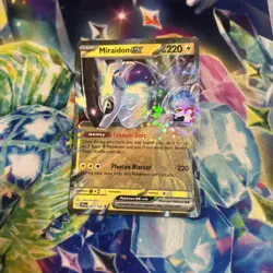 Miraidon ex - 081/198 Scarlet & Violet - PRIZE PACK Pokemon Near Mint NM Holo - Image 1