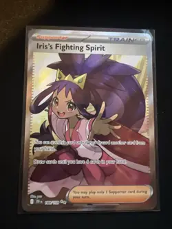 Pokemon TCG Iris's Fighting Spirit 180/159 Full Art Journey Together - Image 1