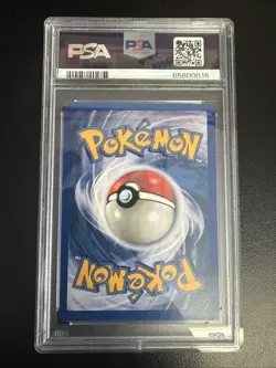 1999 Pokemon Game Base Set Hitmonchan Holo Shadowless Card #7/102 PSA 8 - Image 2