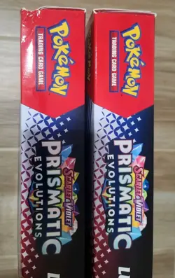 Pokemon Prismatic Evolutions Lucario & Tyranitar EX Premium Collection (x2) - Image 3