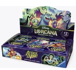 Disney Lorcana Attack of the Vine! Booster Display Box SEALED PRESALE ships 7/24 - Image 1