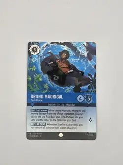 Bruno Madrigal Oasis Oracle 218/204 Epic Foil Wilds Unknown NM Disney Lorcana - Image 1