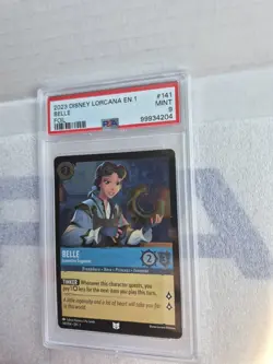 Disney Lorcana First Chapter Belle #141 Inventive Engineer PSA 10 - Image 1