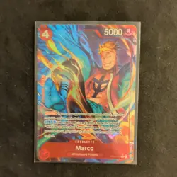 Marco OP02-018 R Alt Art Pack Fresh ENGLISH One Piece CCG - Image 1