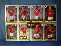 Topps Merlin 2025-26 Premier League Man United 8x Base Cards Inc 3x Rookies - Image 1