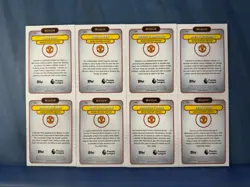 Topps Merlin 2025-26 Premier League Man United 8x Base Cards Inc 3x Rookies - Image 2