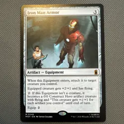Iron Man Armor 0248M MTG Marvel Super Hereos Mystic Non Foil EN NM/M - Image 1