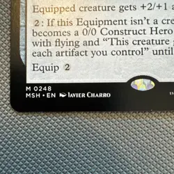 Iron Man Armor 0248M MTG Marvel Super Hereos Mystic Non Foil EN NM/M - Image 2