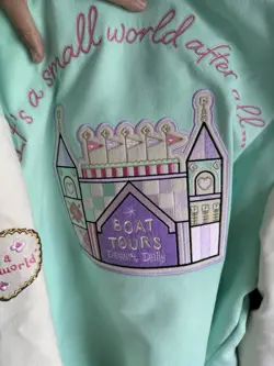 Disney Parks x Stoney Clover Lane It’s a Small World Jacket XL NWT SOLD OUT - Image 3