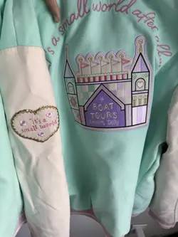 Disney Parks x Stoney Clover Lane It’s a Small World Jacket XL NWT SOLD OUT - Image 4