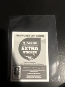 Golden FIFA 2026 World Cup Lamine Yamal Golden Extra Sticker In Top Loader Rare - Image 2