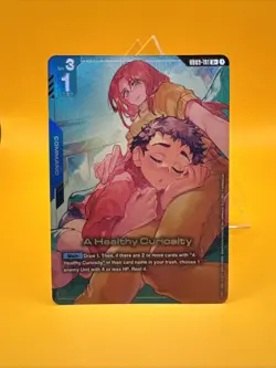 A Healthy Curiosity - GD03-101 R+ - Alt Art - Gundam TCG : Steel Requiem - NM - Image 1