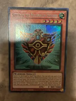 Yugioh! TCG - Shield of the Millennium Dynasty -Prismatic Secret Rare MP25-EN078 - Image 1