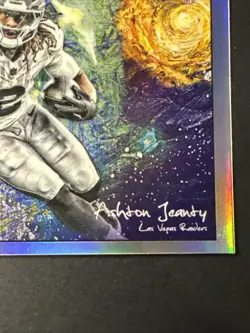 NFL Cosmic Chrome - Ashton Jeanty Stars in the Night #STN-4 LV Raiders - Image 2