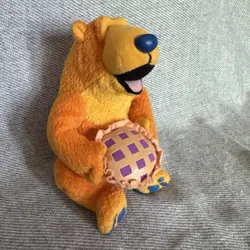 Vintage Bear in the Big Blue House & Pie Star Bean Plush with Lift & Listen Book - Image 5
